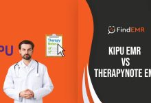 Kipu EMR Vs. TherapyNotes EHR: discovering their features