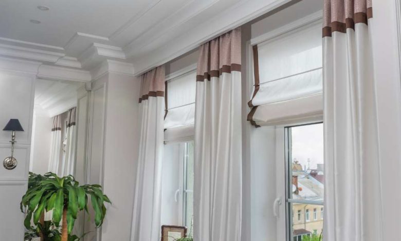 What are door curtains called?